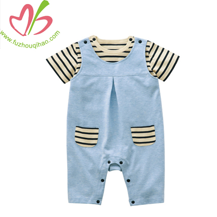 cute stripe boy baby sets