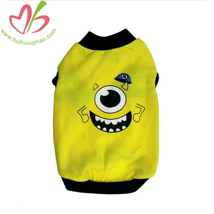 Halloween Pet Dog Costumes pet Smile Cloth