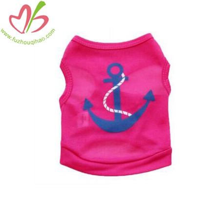 Purple Printed Anchor Ship Vest Wholesale