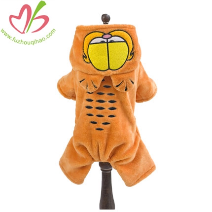 Autumn Winter Pet Dog Design Cat Garfield Hoodies Clothes