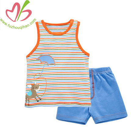 Custom Color Boy Vest Short Sets