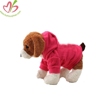 Winter pretty bear parker pet dog clothes