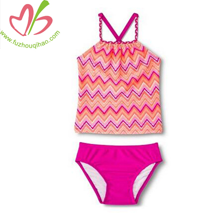 fashion girl's swimsuit set