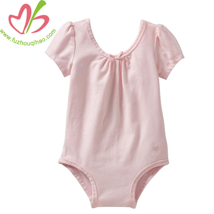 baby short sleeve romper, baby short sleeve bodysuit