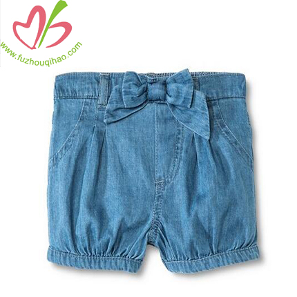 girl's denim bloomers