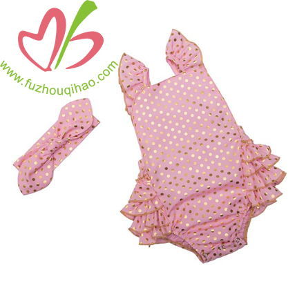 infant flutter sleeve bubble and headband