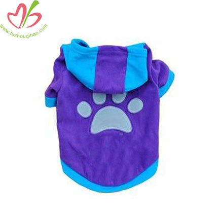 Small Pet Fleece Clothes Hoodie Coat