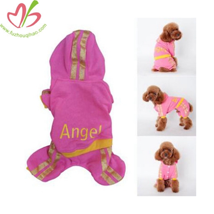 Cotton Pet Dog Clothes Winter Dog Clothing Angel Costume Print