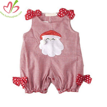 Snowman Red Gingham Onesies