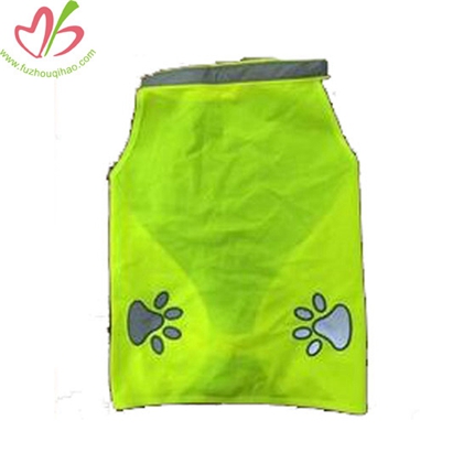 Summer Vest Dog Paw Prints Pattern Ventilated Apparel