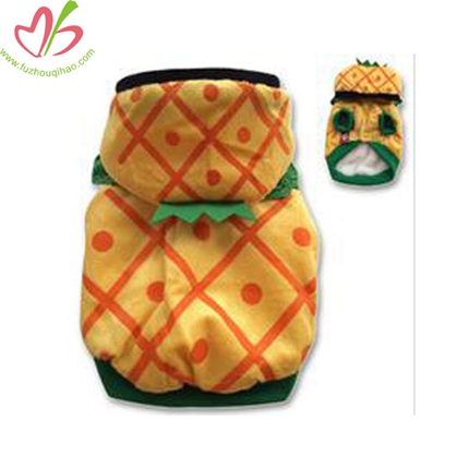 Pineapple Velvet Dog Coats