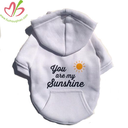 You Are My Sunshine Dog Hoodie