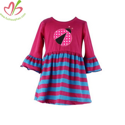 Applique Long Sleeve Blouse for Children