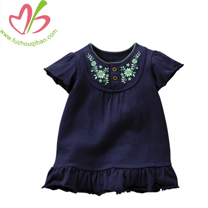 Embroidery Baby Causal Dress