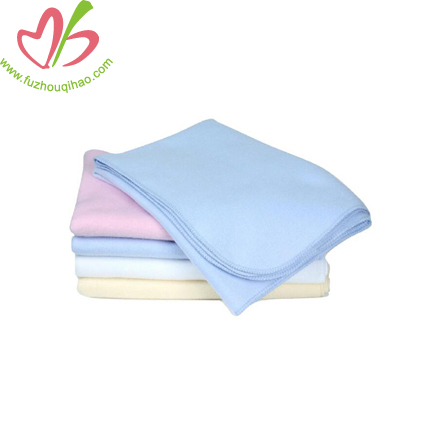 100% Cotton Colorful Baby Terry Blankets Custom Size