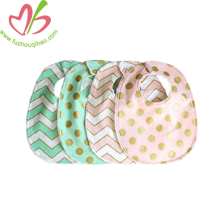 Polkadots Printed Infant Bibs