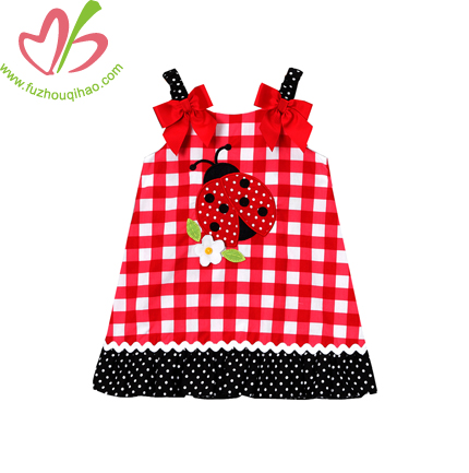 Baby Infant Girls Woven Pillowcase Dress