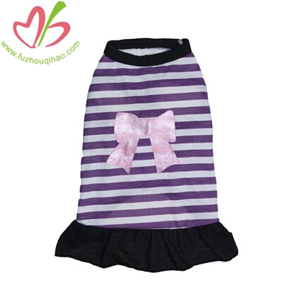 Cute Stripe Dog Dress