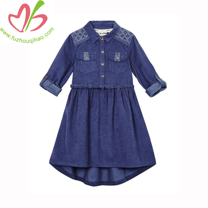 Wholesale Childrens Clothing Latest Children Dress Designs Kids Fashion Girl Dress Manufacturer