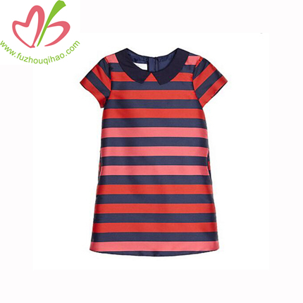 New Model High Quality Children Custom Clothing Child Girl Dress For Summer