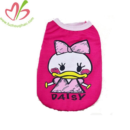 Dog Duck Cat Clothes Donald Duck Vest