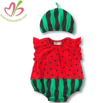Baby Cute Watermelon Cosplay Bubbles
