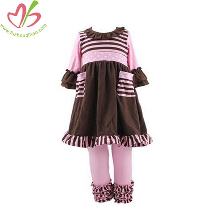 Boutique 100% Cotton Spring Dress Set