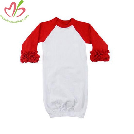 Raglan Sleeves Baby Gowns