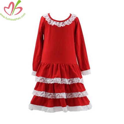 Lacing Ruffle Princess Dress