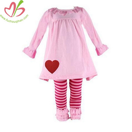 Ruffle Pants Sets Lovely and Cute Valentine Boutique Outfits