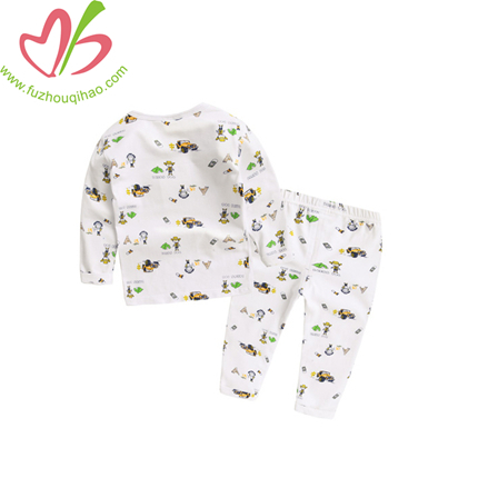 Full Printing 100% Cotton Winter Pajamas