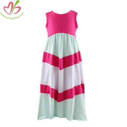 Girl's Long Length Dress with Matched Mother's Dress