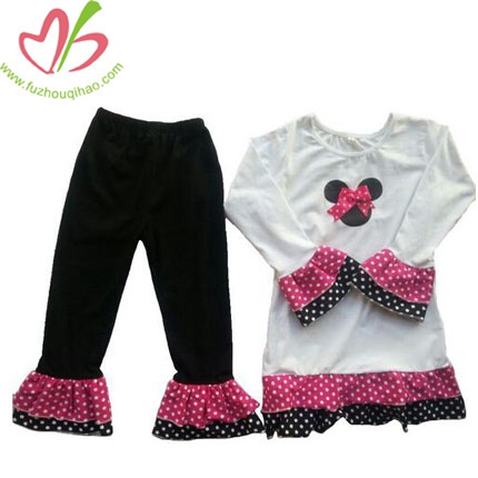 Children Micky Mouse With Bow-Knot Sets