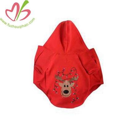 Classic Christmas Tree Reindeer Pet Dog Hoodie