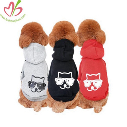 Leisure Dog Overcoat Cotton Breathable Small Dog Coat