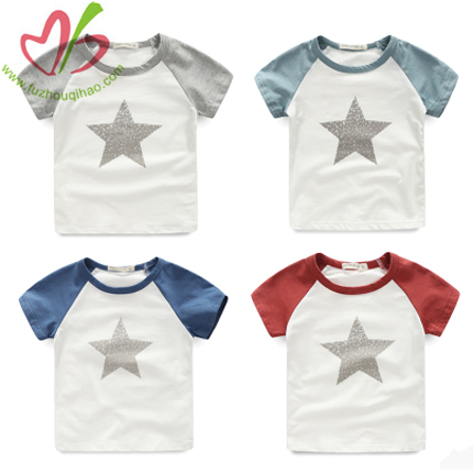 Raglan Sleeves Boy's Shirt