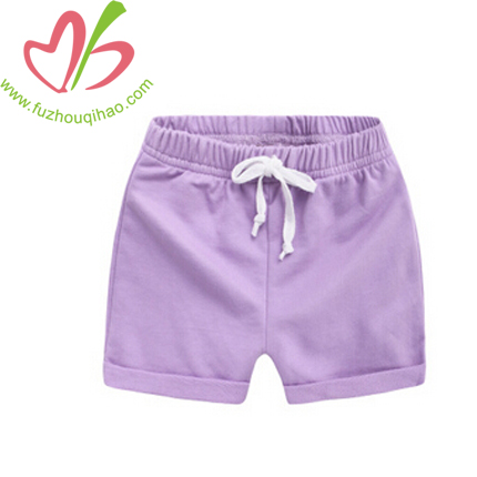 High Qulity Girl's Solid Shorts