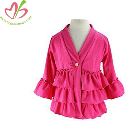 Springs Child Cotton Ruffle Jacket Outerwear