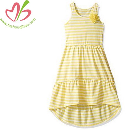 Girls' Stripe Maxi Dress