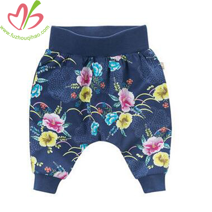 Girl's Floral Print Shorts