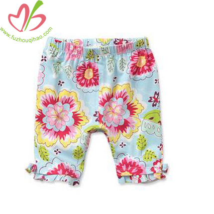 Beautiful Baby Girl's Floral Shorts