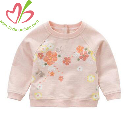 Baby Pink Raglan Hoody