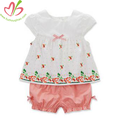 Beautiful Cotton Baby's Short Sets