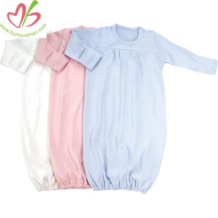 Long Sleeves Baby Sleep Gowns