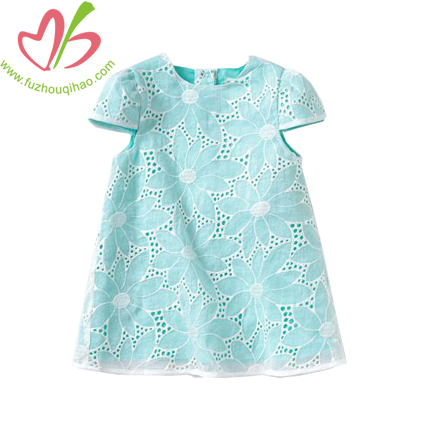 Beautiful Girl's Tiffany Color Tunic