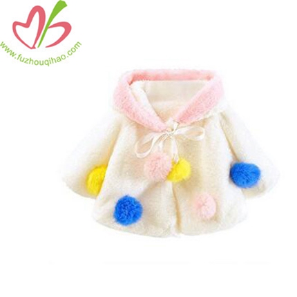 Baby Princess Girl Warm Waistcoat Clothing