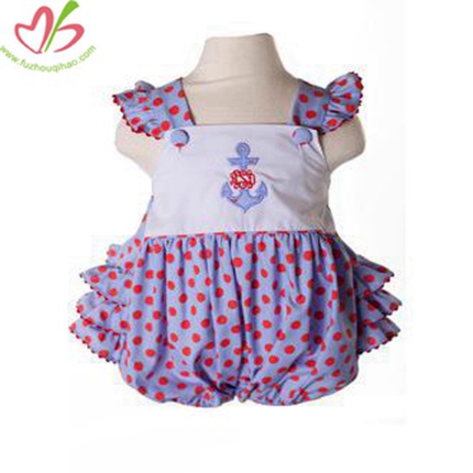 Polkadot Ruffle Baby's Bubbles