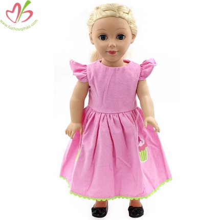 100% Cotton Corduroy American Doll Dress