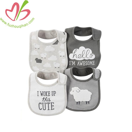 Printed Cut Baby Bibs