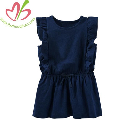 Ruffle Sleeve Tunic Baby Girl Clothes